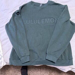 lululemon athletica Men's Teal Crewneck Sweater